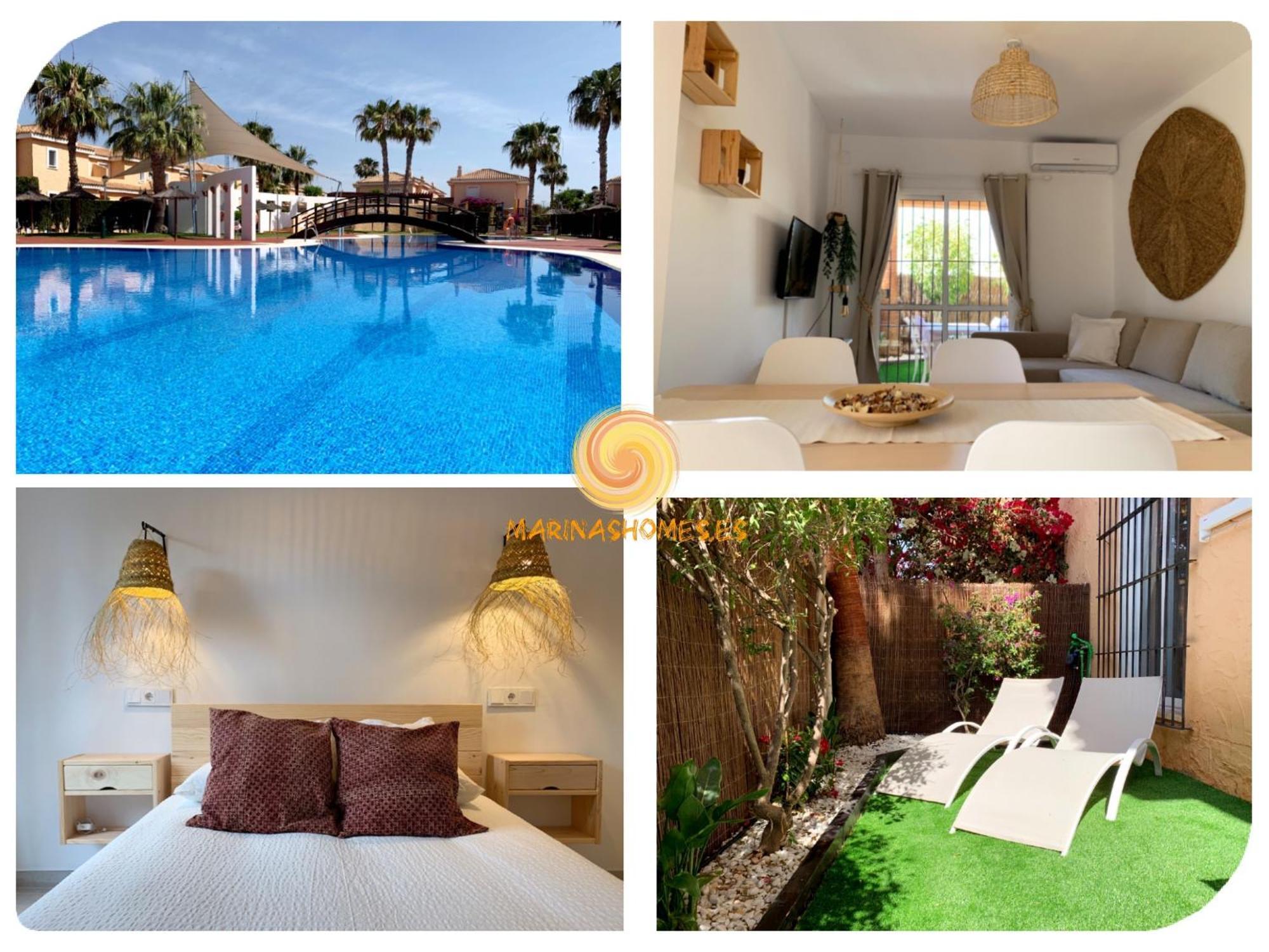 ベラBahari Marinas - Tu Duplex Con Jardin Privado!アパートメント エクステリア 写真