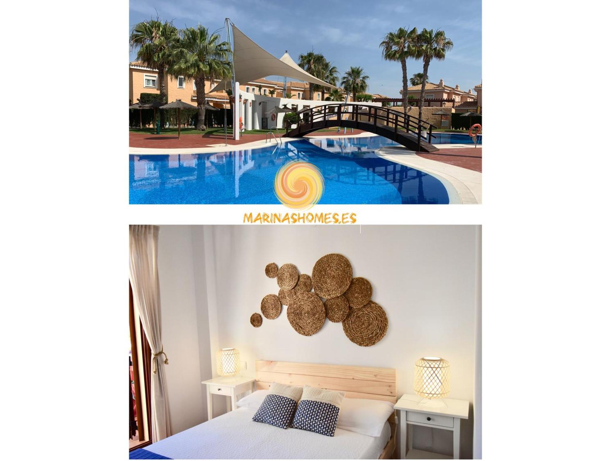 ベラBahari Marinas - Tu Duplex Con Jardin Privado!アパートメント エクステリア 写真